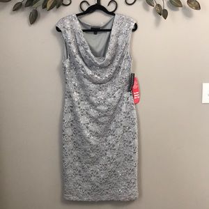 Connected apparel dress